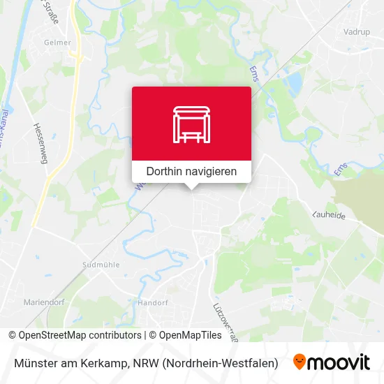 Münster am Kerkamp Karte