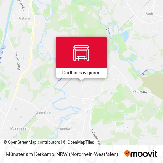 Münster am Kerkamp Karte