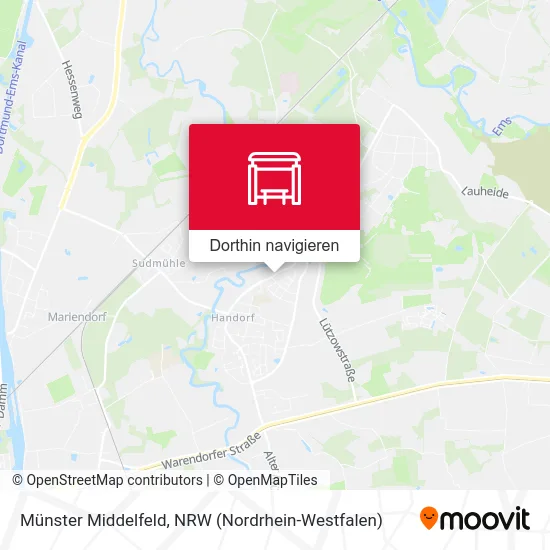 Münster Middelfeld Karte