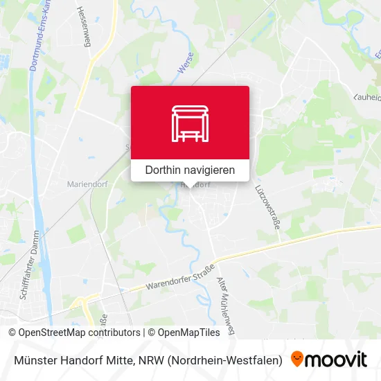 Münster Handorf Mitte Karte