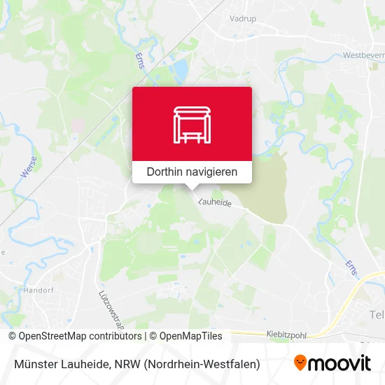 Münster Lauheide Karte