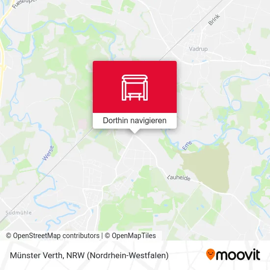 Münster Verth Karte