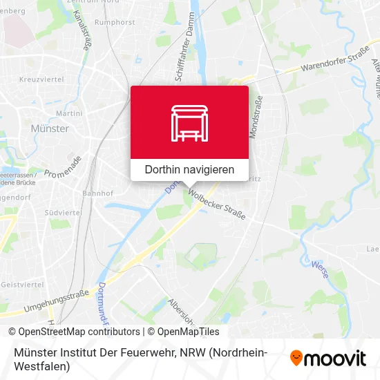 Münster Institut Der Feuerwehr Karte