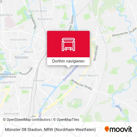 Münster 08 Stadion Karte