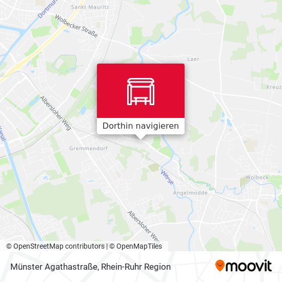 Münster Agathastraße Karte