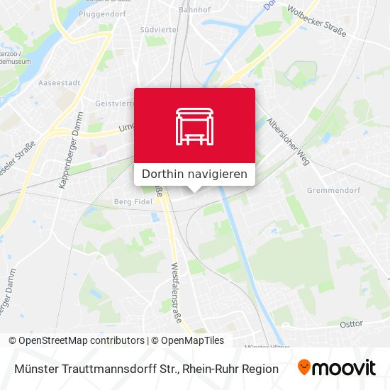 Münster Trauttmannsdorff Str. Karte