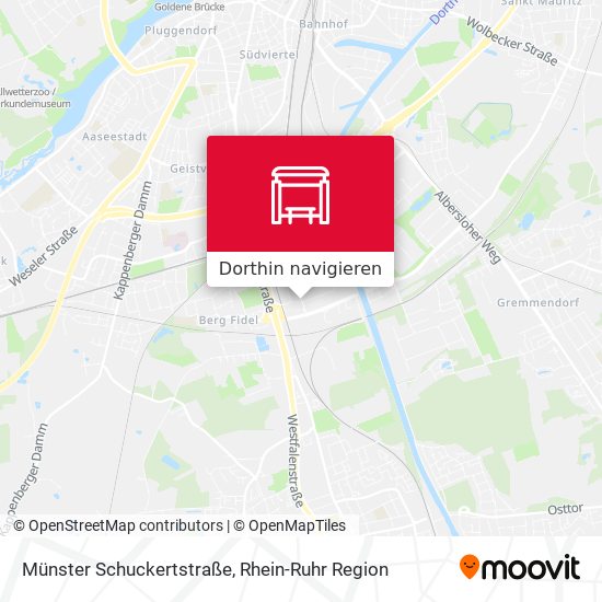 Münster Schuckertstraße Karte