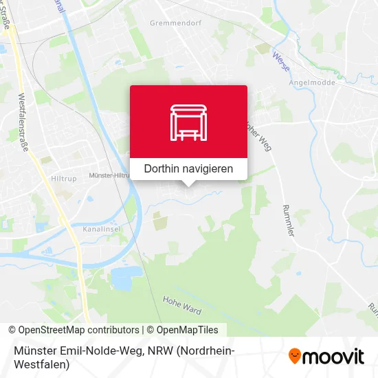 Münster Emil-Nolde-Weg Karte