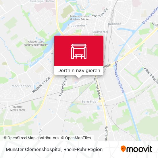 Münster Clemenshospital Karte