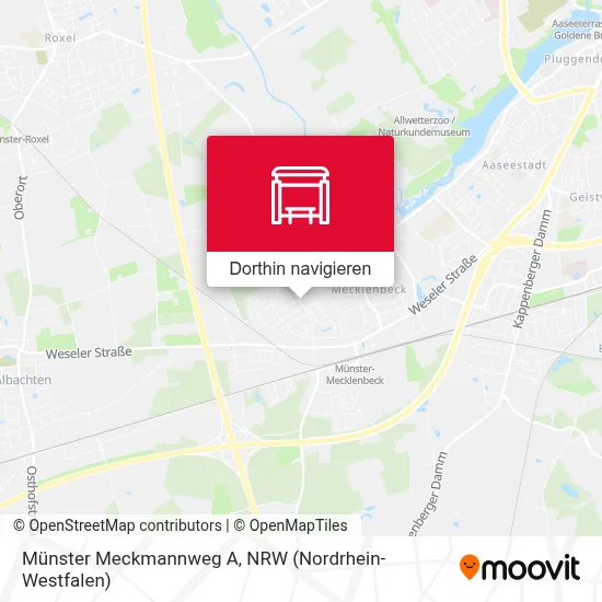 Münster Meckmannweg A Karte