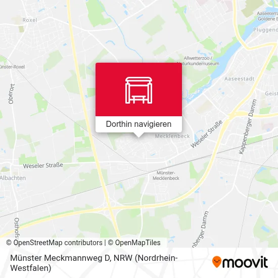 Münster Meckmannweg D Karte