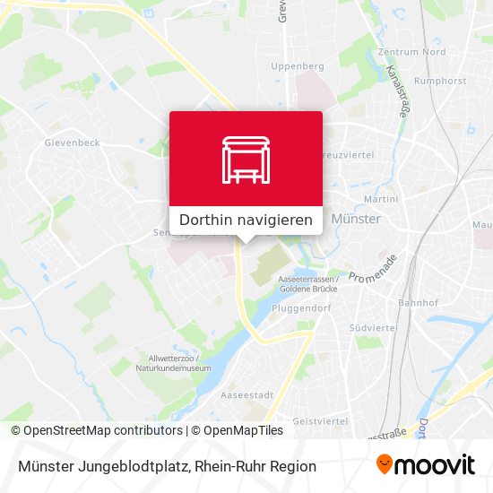 Münster Jungeblodtplatz Karte