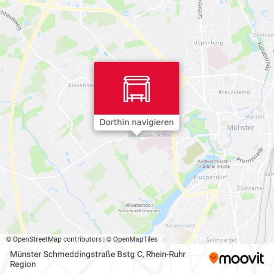 Münster Schmeddingstraße Bstg C Karte