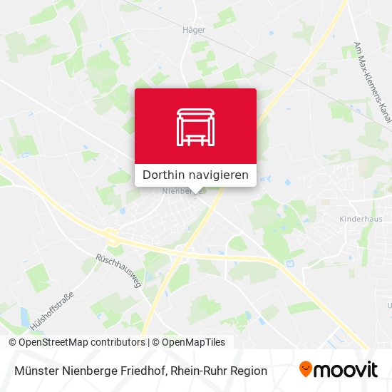 Münster Nienberge Friedhof Karte