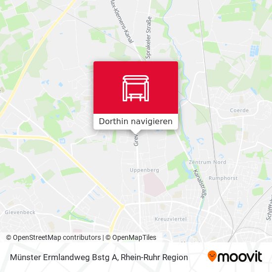 Münster Ermlandweg Bstg A Karte