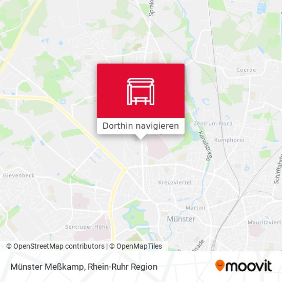 Münster Meßkamp Karte