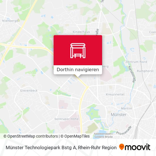 Münster Technologiepark Bstg A Karte
