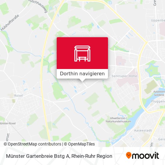 Münster Gartenbreie Bstg A Karte