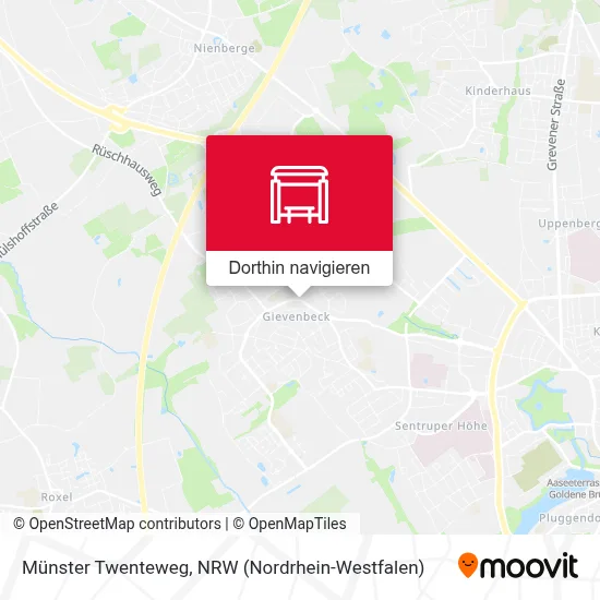 Münster Twenteweg Karte