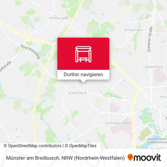 Münster am Breilbusch Karte