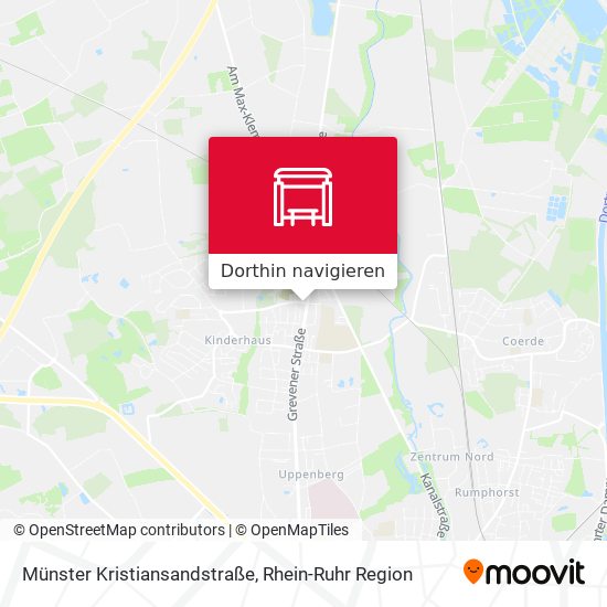 Münster Kristiansandstraße Karte