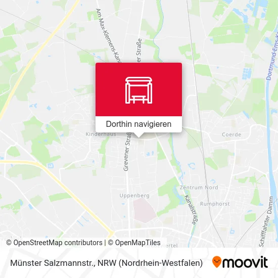 Münster Salzmannstr. Karte