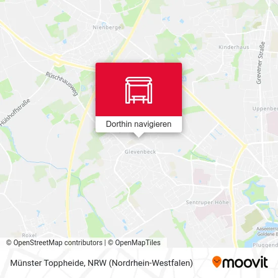 Münster Toppheide Karte