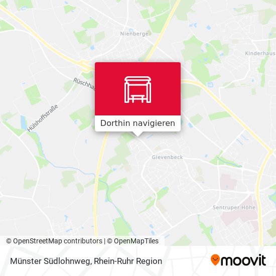 Münster Südlohnweg Karte