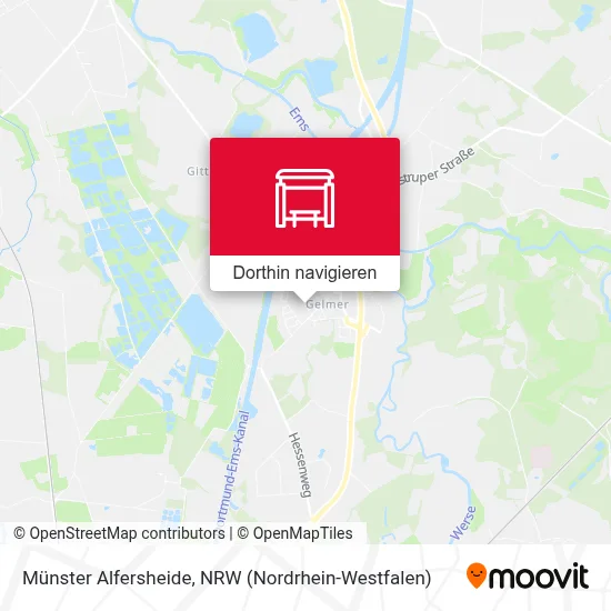 Münster Alfersheide Karte