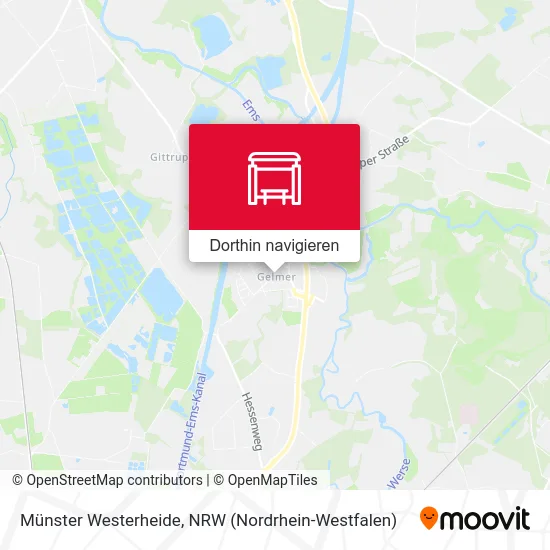 Münster Westerheide Karte