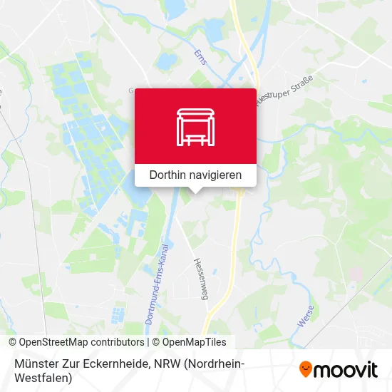 Münster Zur Eckernheide Karte