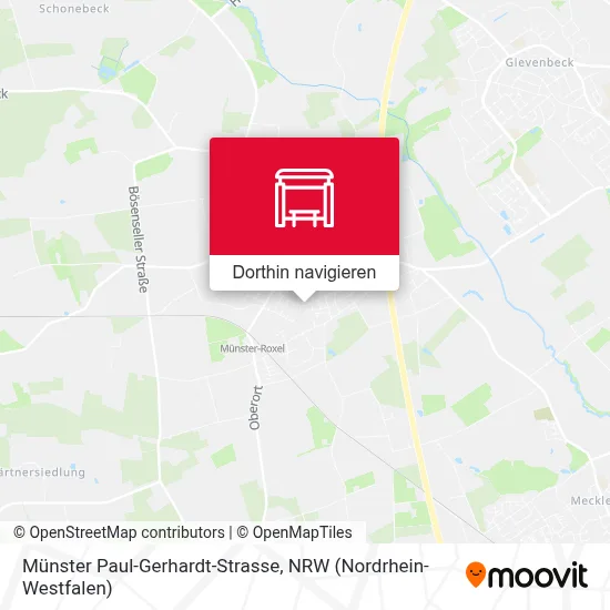 Münster Paul-Gerhardt-Strasse Karte