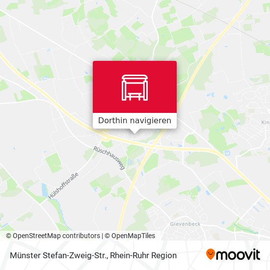 Münster Stefan-Zweig-Str. Karte