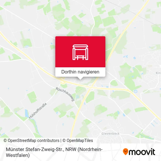 Münster Stefan-Zweig-Str. Karte