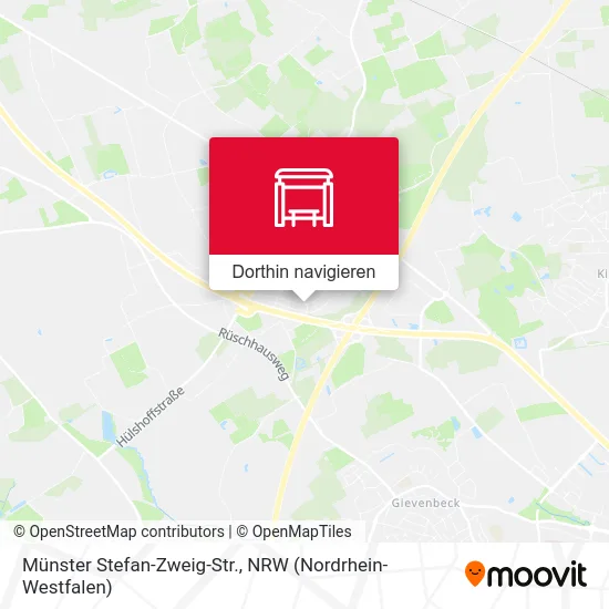 Münster Stefan-Zweig-Str. Karte