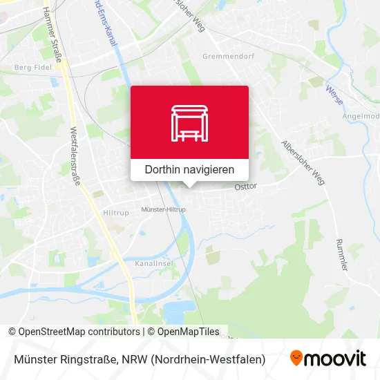 Münster Ringstraße Karte