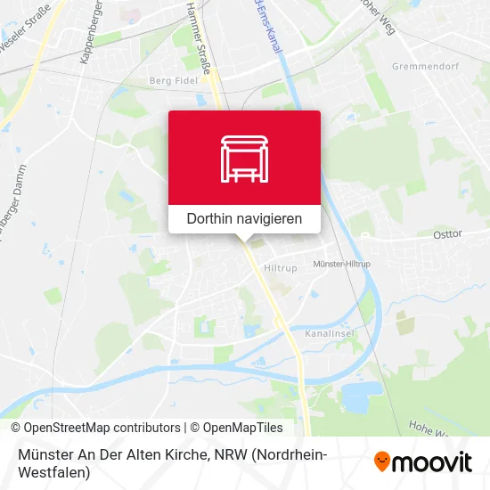 Münster An Der Alten Kirche Karte