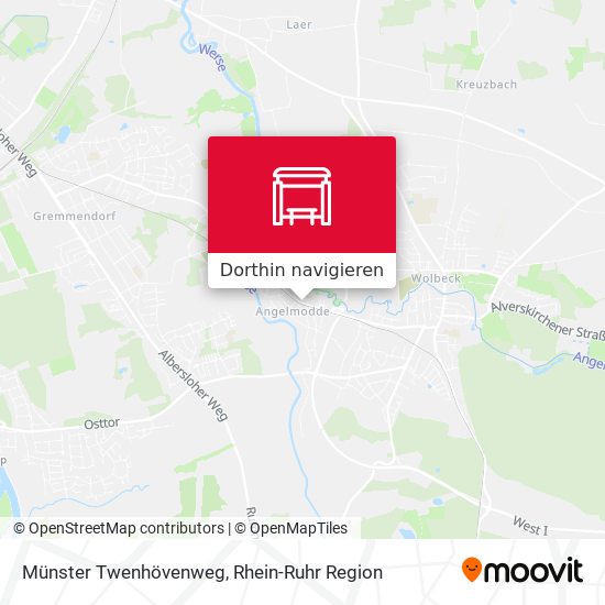 Münster Twenhövenweg Karte