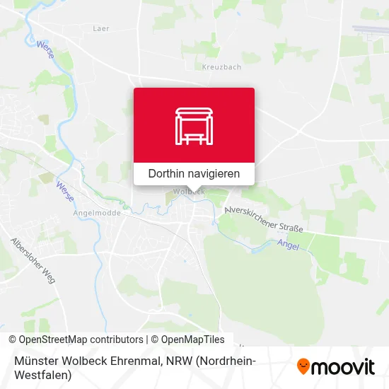 Münster Wolbeck Ehrenmal Karte