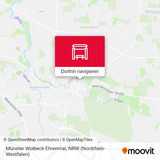 Münster Wolbeck Ehrenmal Karte