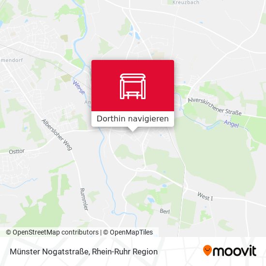 Münster Nogatstraße Karte