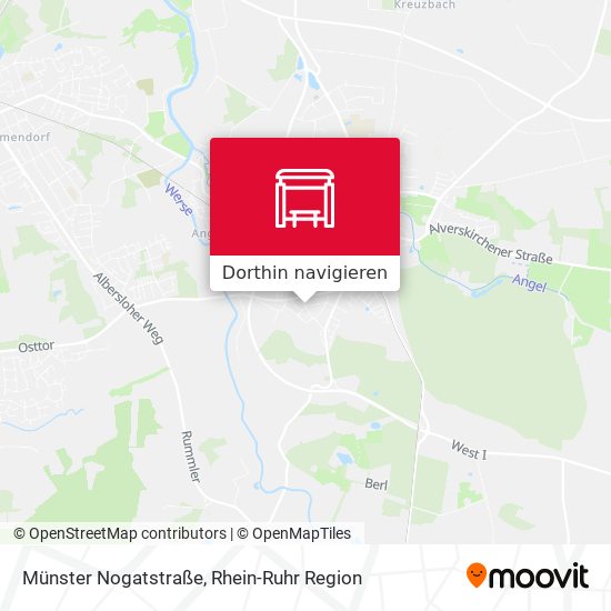 Münster Nogatstraße Karte