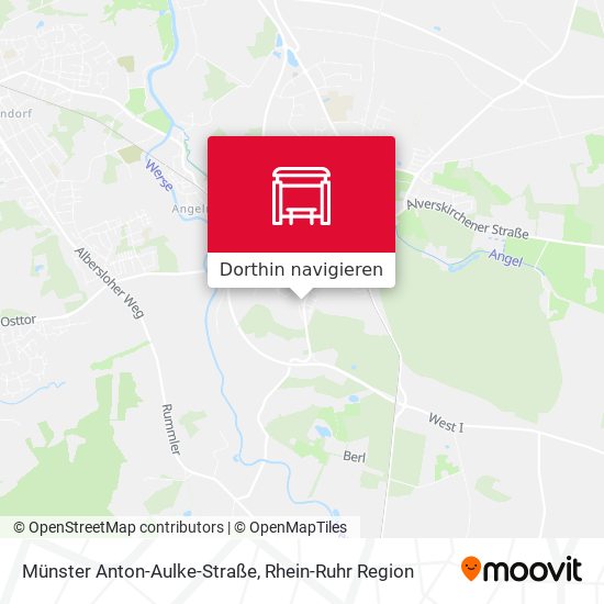 Münster Anton-Aulke-Straße Karte
