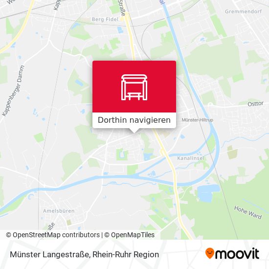 Münster Langestraße Karte
