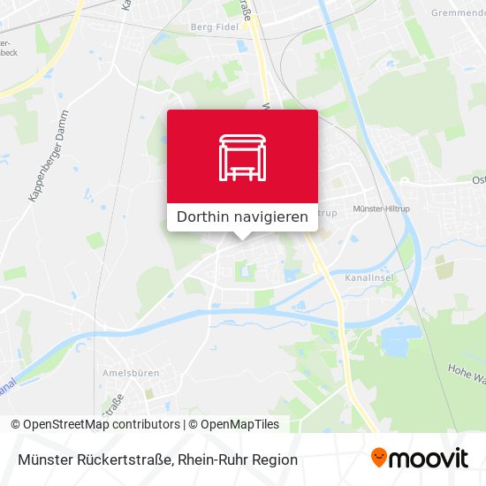 Münster Rückertstraße Karte