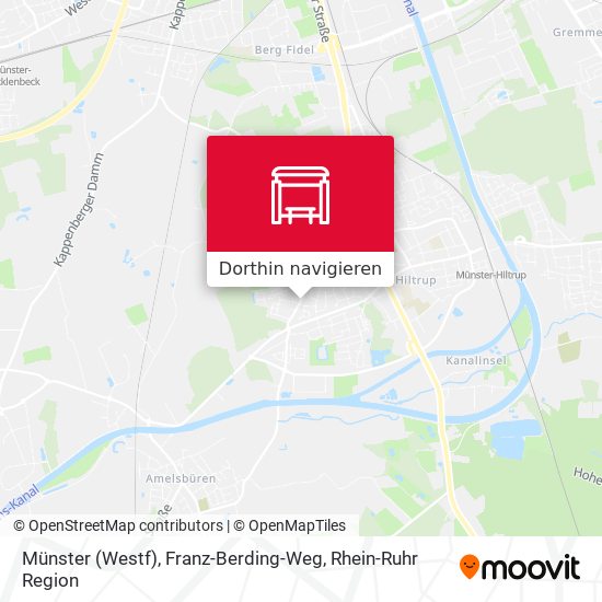 Münster (Westf), Franz-Berding-Weg Karte