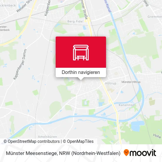 Münster Meesenstiege Karte