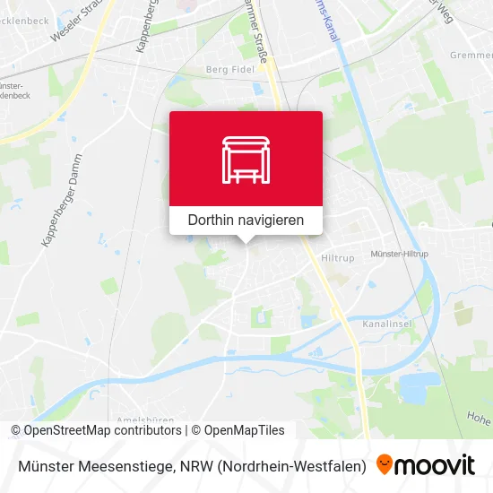Münster Meesenstiege Karte