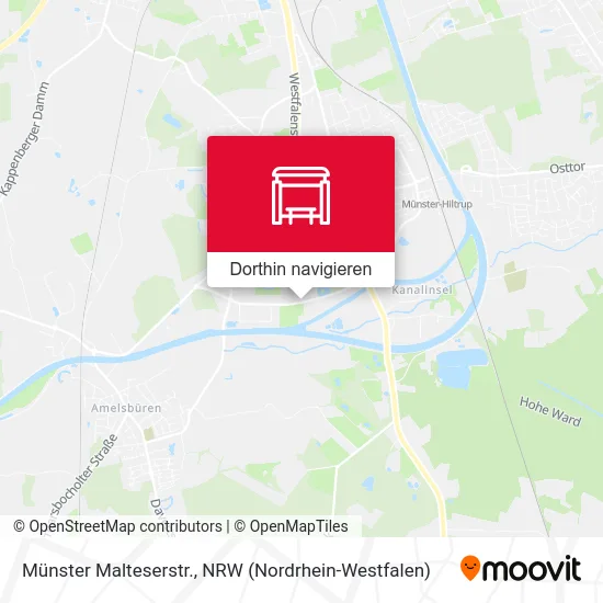 Münster Malteserstr. Karte