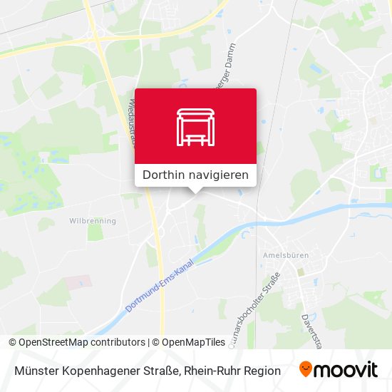 Münster Kopenhagener Straße Karte